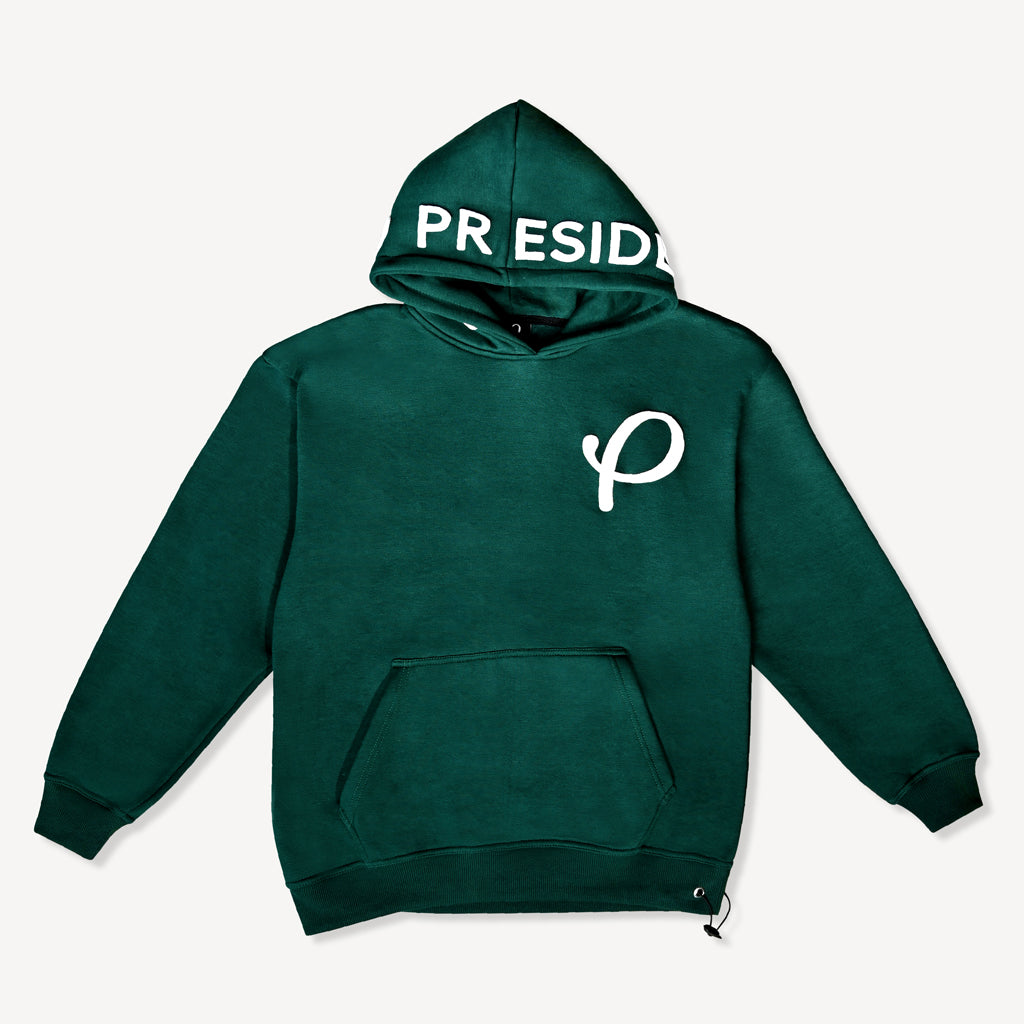 Sweat à capuche matelassé Premium P Logo