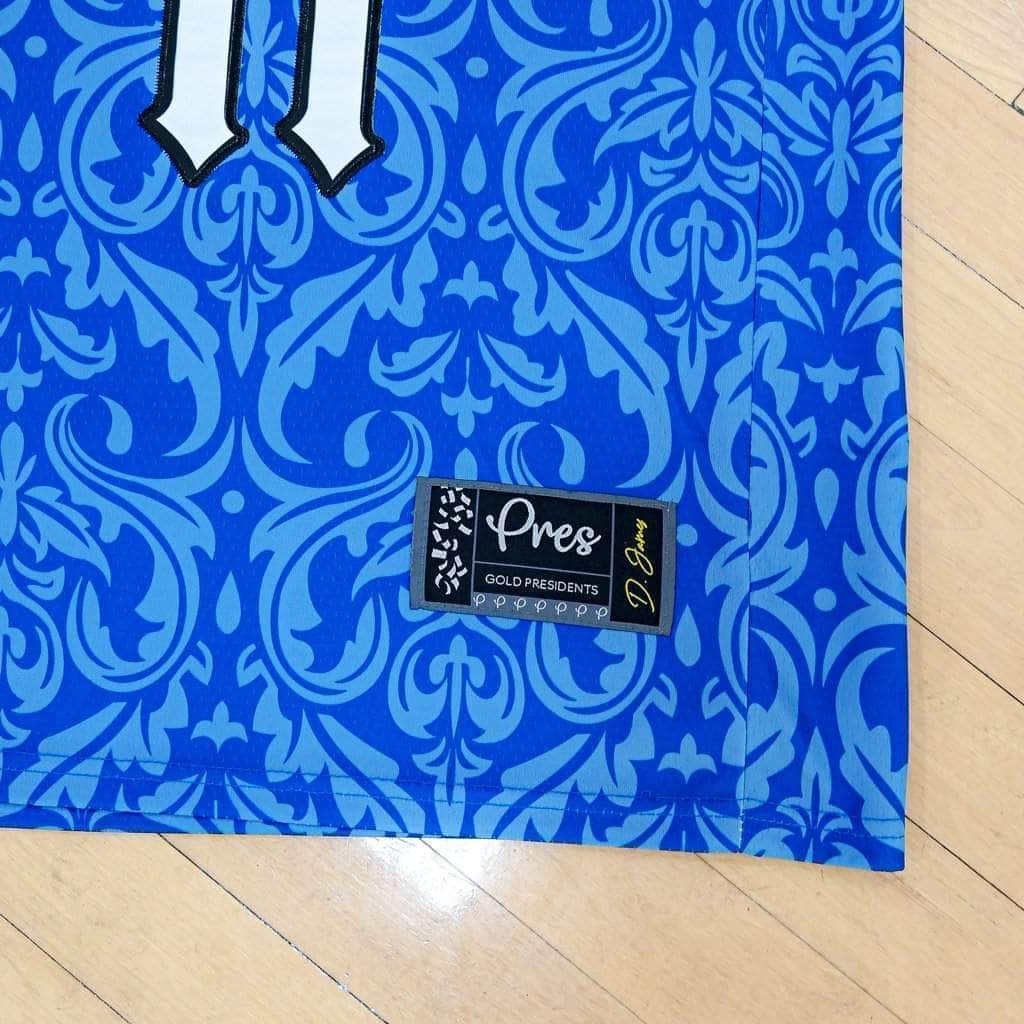 Pres Gold Pres Basketball Jersey