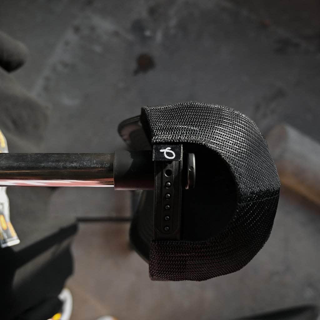 Pres Hat Black Leather Trucker Hat