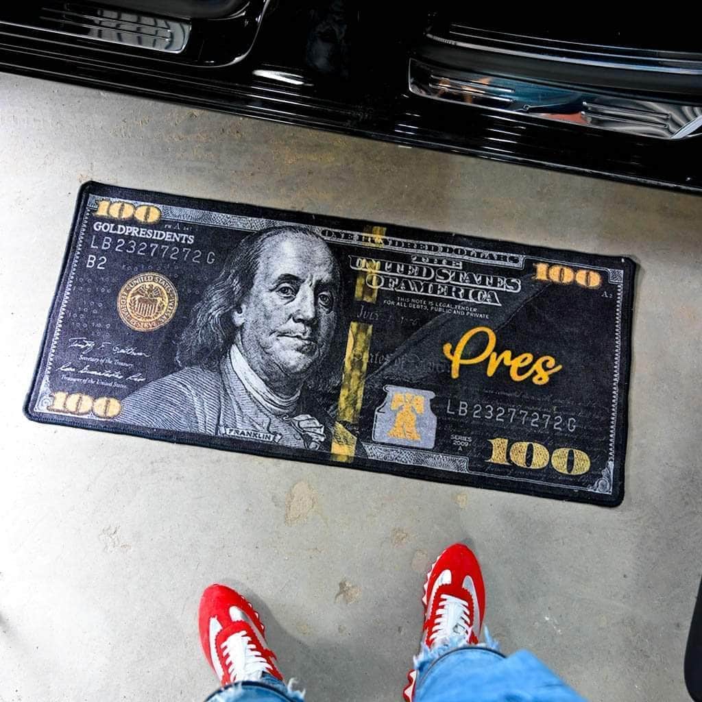 Pres rugs Black Money Rug